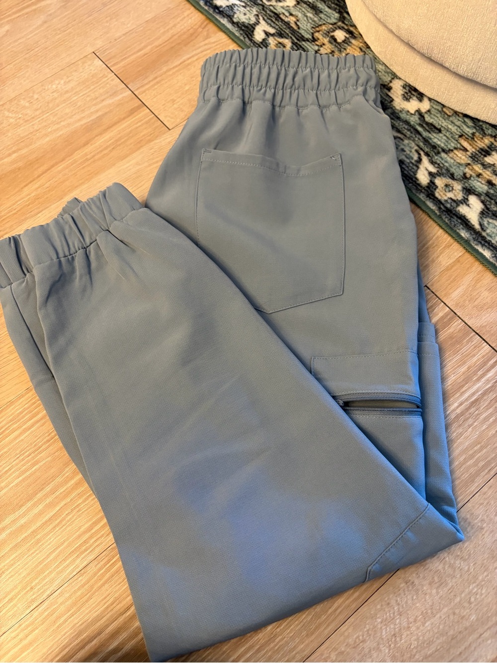 Light Gray Track Joggers - Women